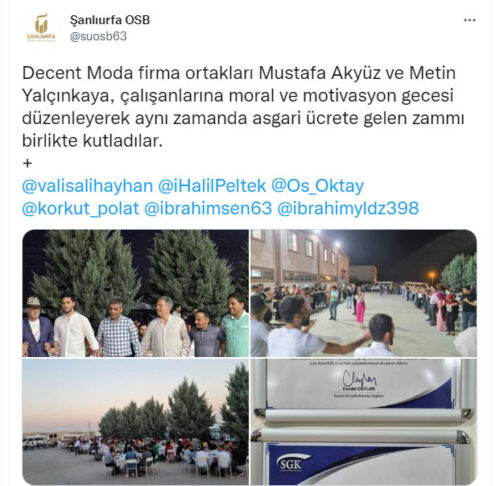 sanliurfa asgari ucret halayla kutlama