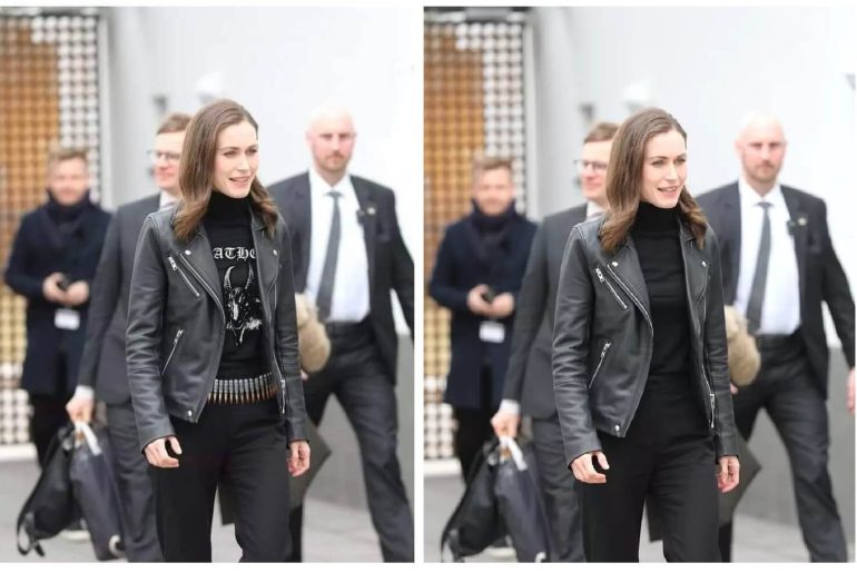 sanna marin tshirt montaj