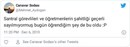 santral görevlisinin şahitliği