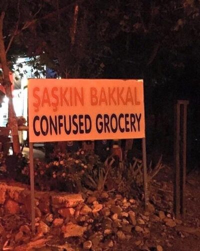 şaşkın bakkal confused grocery