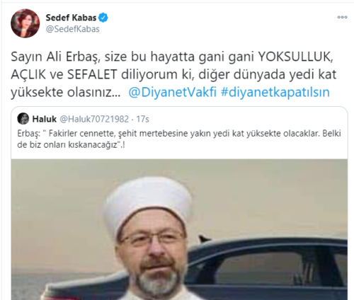 sedef kabaş diyanet