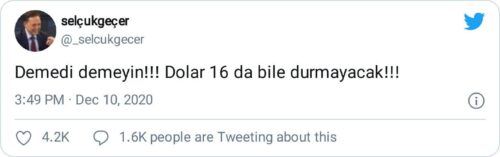 selçuk geçer dolar 16