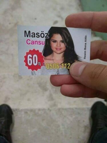 selena gomez masöz