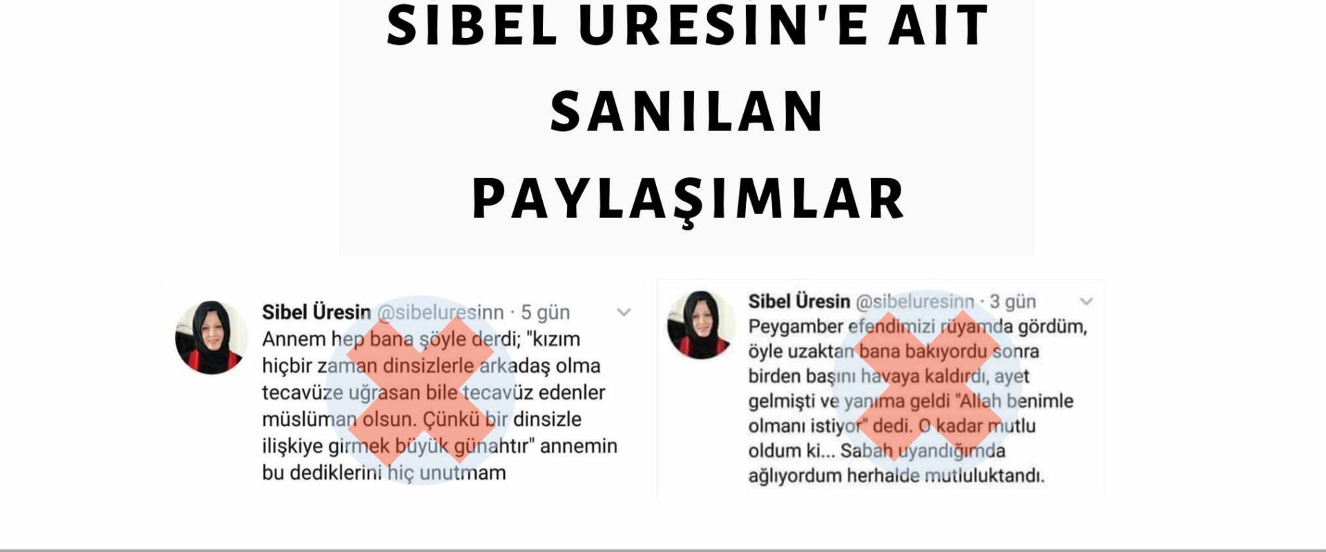 sibel üresin sahte