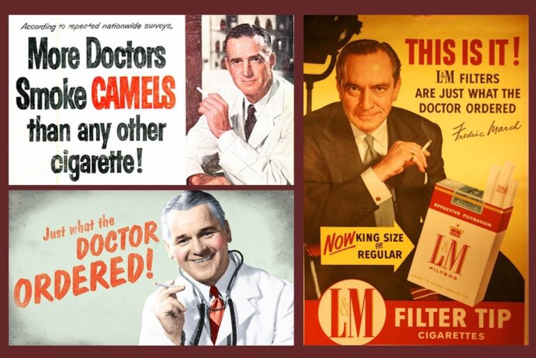 sigara doktor tavsiyesi reklamı