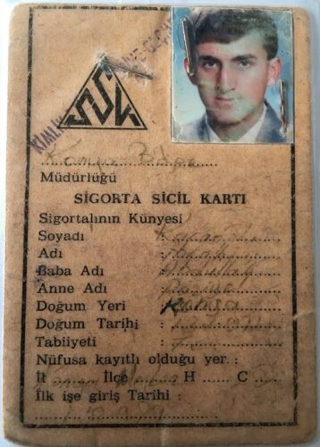 sigorta sicil kartı