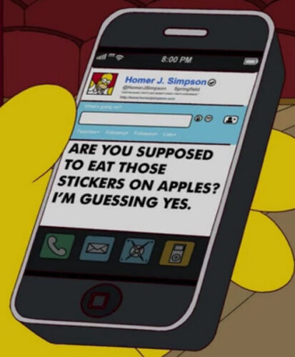 simpson-telefon-elma-uzerindeki-etiketleri-yemek
