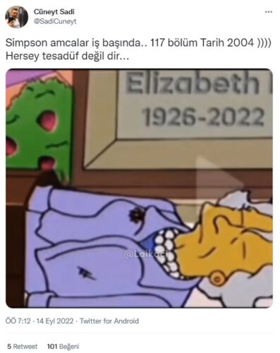 simpsonlar-kralice-elizabeth