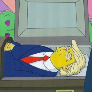 simpsons donald trump ölümü