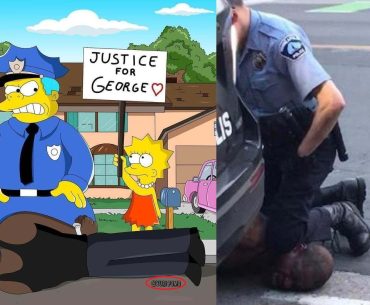 simpsons george floyd