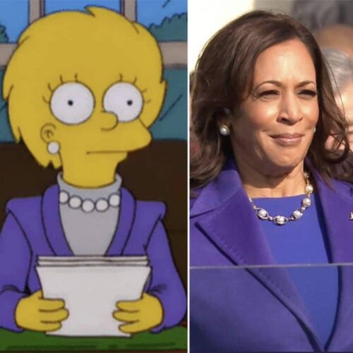 simpsons kamala harris