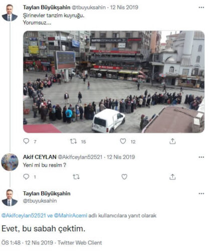 sirinevler tanzim satis