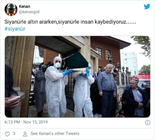 siyanürle altın ararken