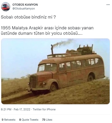 sobali otobus 1955 malatya arapkir