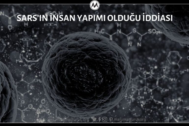 SARS'ın insan yapımı olduğunun şüphe götürmez gerçek olduğu iddiası asılsız. SARS gibi koronavirüslerin ilk kaynağının hayvanlardır. SARS'ın bioterörizmle ilgisi olduğuna dair bir emare olmadığı gibi bu yönde bir delil ortaya konulamamıştır.