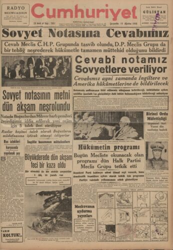 sovyet notasına cevabımız