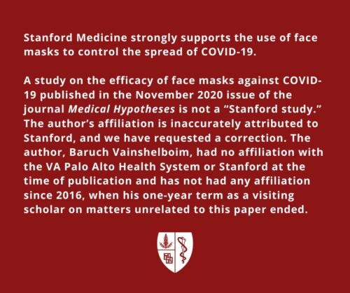 stanford maske açıklaması