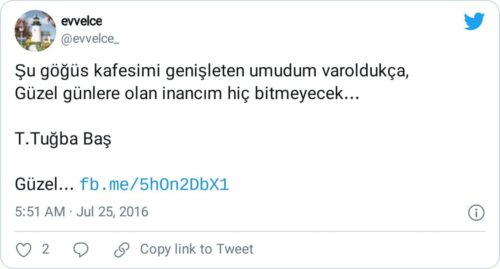 şu göğüs kafesimi genişleten umudum var oldukça