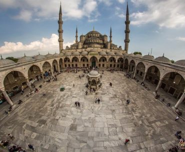 sultanahmet camii avlusu