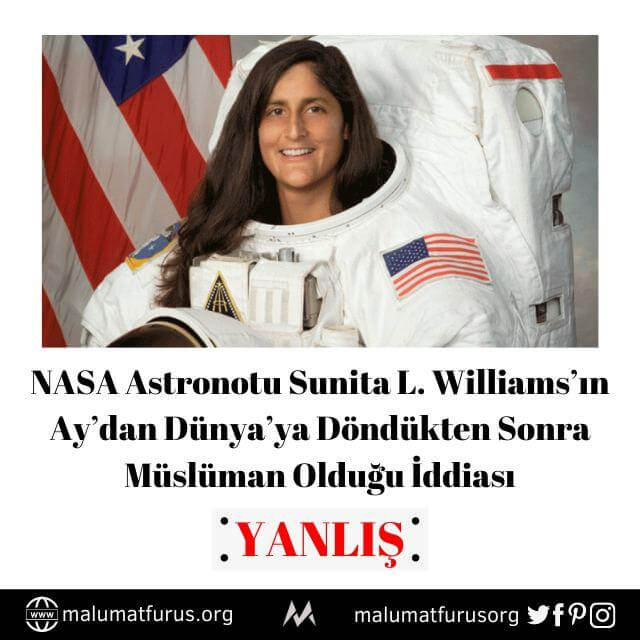 sunita williams müslüman