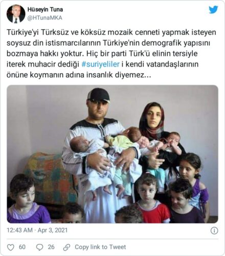 suriyeli sanılan filistinli aile