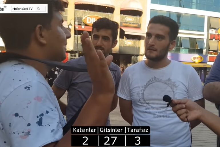 suriyeli sığınmacı röportajı