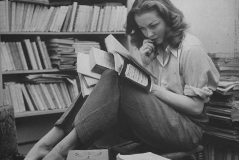 Sylvia Plath'e ait sanılan Barbara Laage'ye ait fotoğraf