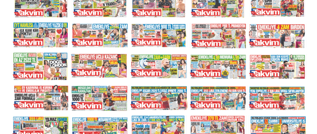 takvim-gazetesi-emekli-mansetleri