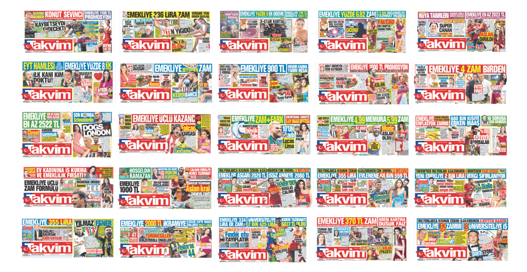 takvim-gazetesi-emekli-mansetleri