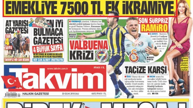 Takvim Gazetesinin Emekliye Zam Haberlerinin Ardı Arkası Kesilmiyor