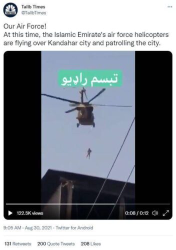 taliban helikopter