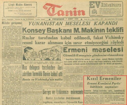 tanin 7 subat 1946