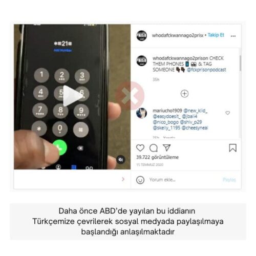 telefon dinlenildiğini anlama yolu