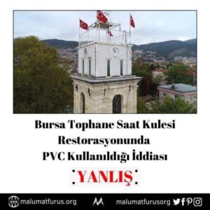 tophane saat kulesi pvc kaplama