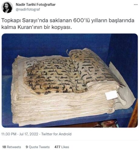 topkap-sarayinda-saklanan-kuran-kopyasi