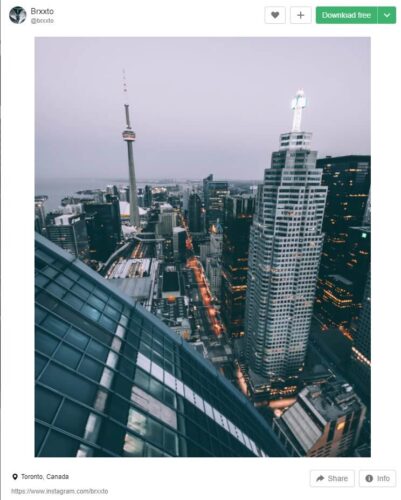toronto manzara fotoğrafı
