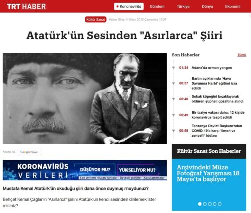 atatürkün sesinden şiir