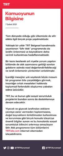 sıfır atık belgeseli açıklama