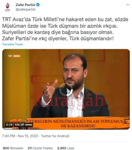 trt-turk-milletine-hakaret