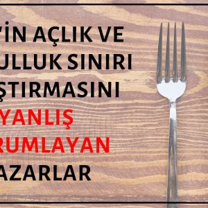 Köşe Yazarları TÜİK'in Açlık ve Yoksulluk Sınırı Araştırması Verilerini Okurlarına Doğru Aktaramamış