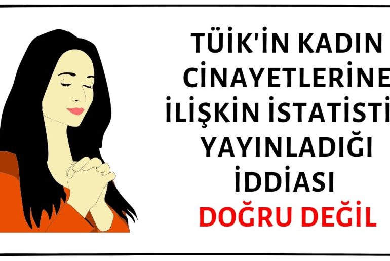 Osman Atalay TÜİK'in Kadın Cinayetlerine İlişkin Olay ve Suç İstatistikleri Yayınladığını Sanarak Hataya Düşmüş