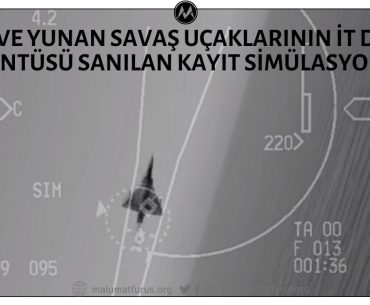 Türk ve Yunan Savaş Uçakları Arasındaki İt Dalaşı Görüntüsü Olduğu İddiasıyla Paylaşılan Video Kaydı Gerçek Hayattan Değil