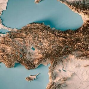 türkiye coğrafi harita 3d