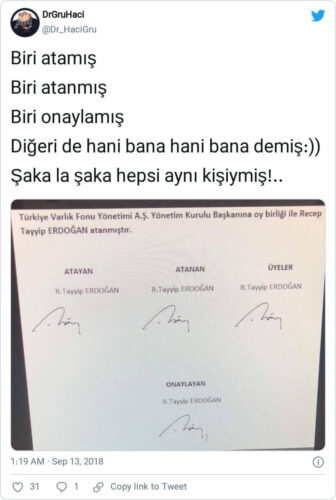 türkiye varlık fonu cumhurbaşkanı erdoğan