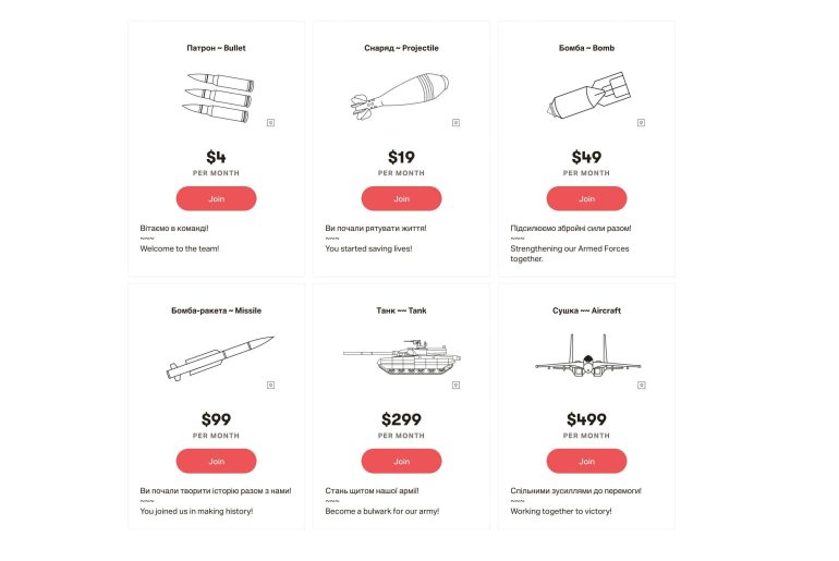 ukrayna patreon yardim