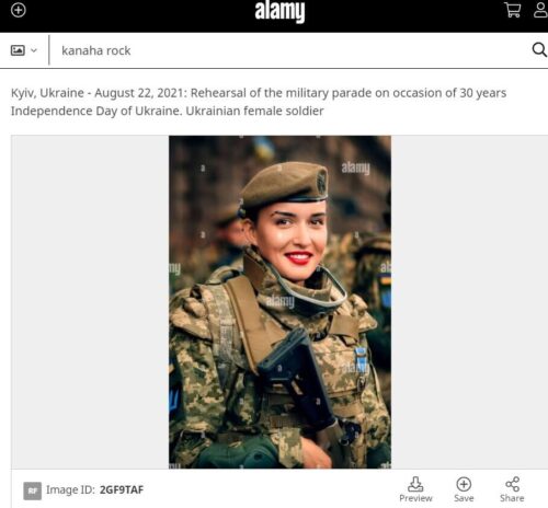 ukraynali kadin asker stok fotograf