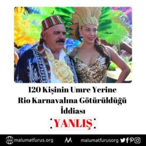 umre yerine rio karnavalı