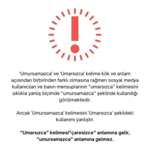 umarsız umursamaz