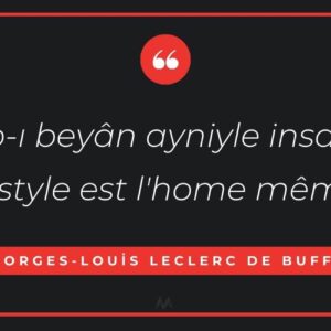 uslubu beyan ayniyle insan