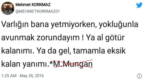 varligin bana yetmiyorken